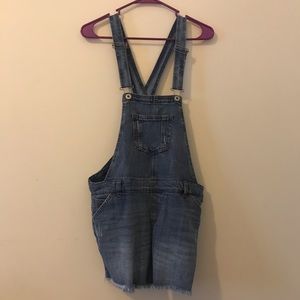 Classic BLUR JEAN SHORT OVERALLS